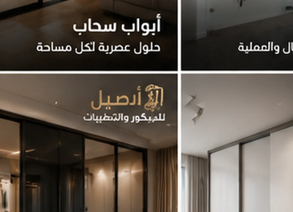 أبواب سحاب - غرفة معيشة